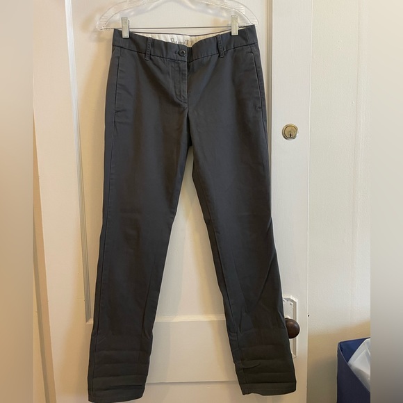 EUC J. Crew Bennett Chino- size 4 grey - Picture 2 of 2